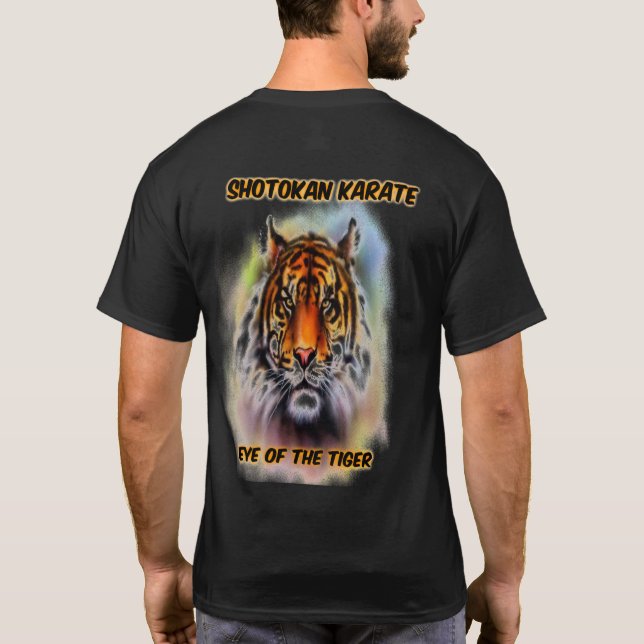 Shotokan Karate, Eye of the Tiger T-Shirt (Back)