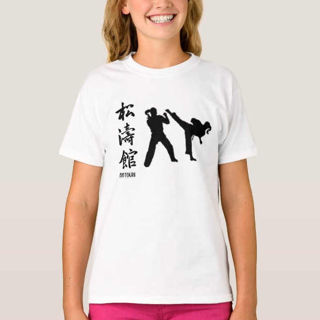 Shotokan karate girls T-Shirt (Front)