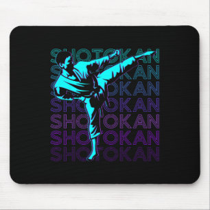 Shotokan Karate Japanese Martial Arts Retro  Mouse Pad