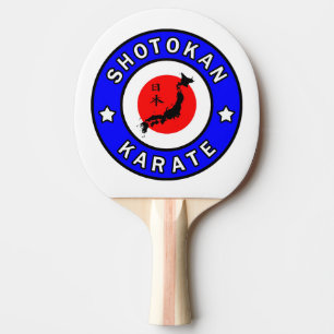 Shotokan Karate Ping Pong Paddle