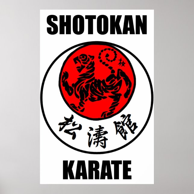Shotokan Karate Poster (Front)