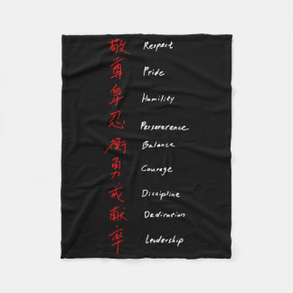 Shotokan Karate Rules  Fleece Blanket