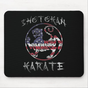 Shotokan Karate Tiger Symbol Usa Squad Martial Art Mouse Pad