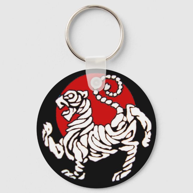 Shotokan Rising Sun Key Ring (Front)