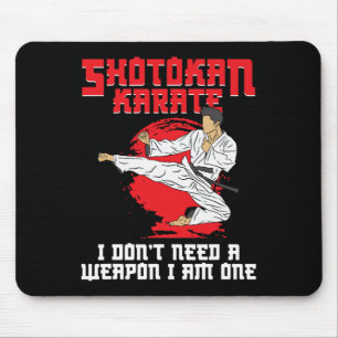 Shotokan Symbol Training Weapon Instructor Shotoka Mouse Pad
