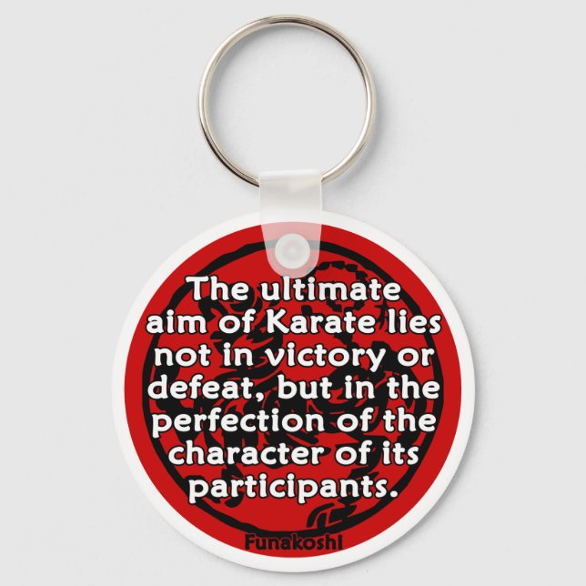 Shotokan - The Ultimate Aim Key Ring (Front)