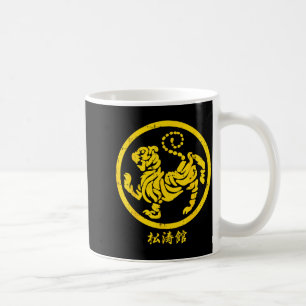 Shotokan Tiger Karate Symbol Gold Martial Art Gift Coffee Mug