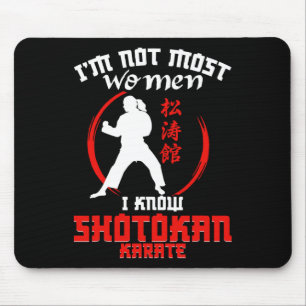 Shotokan Tiger Woman Girl Lady Practicioner Shotok Mouse Pad