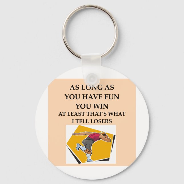 shotput.png key ring (Front)