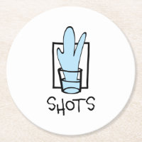 Shots - Square Coasters