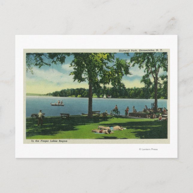 Shotwell Park on a Sunny Day Postcard (Front)