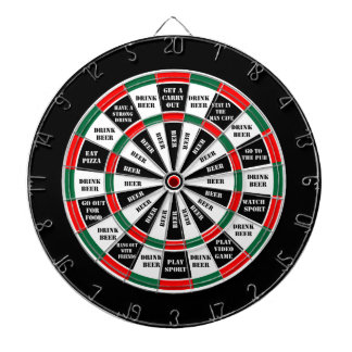 Should I have a beer - decision maker Dartboard