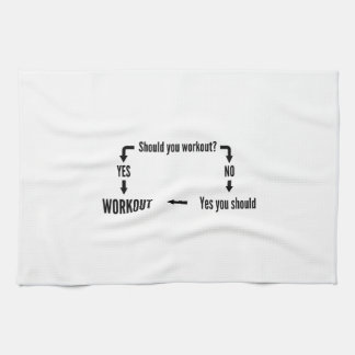 Should You Work Out Tea Towel