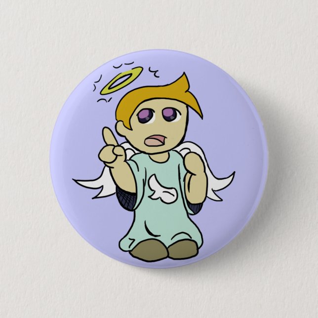 Shoulder Angel Button (Front)