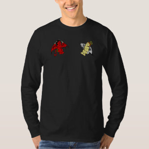 Shoulder Angel Devil Conscience Temptation Inner C T-Shirt