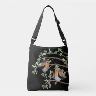 shoulder bag with a robins