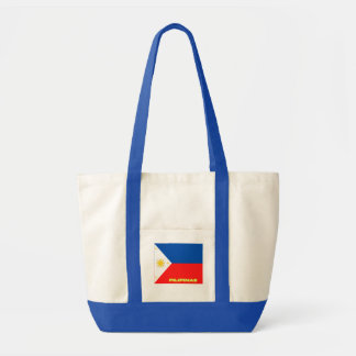 Shoulder bag with Philippine flag printed