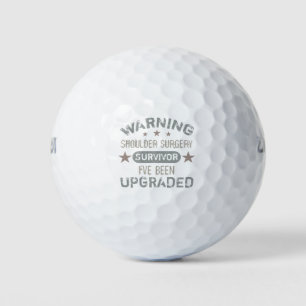 Shoulder Surgery Humour Upgraded Golf Balls