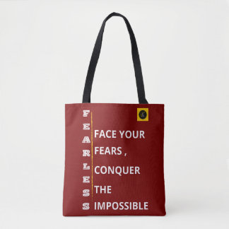 Shoulder Tote Bag - Fearless Vibe