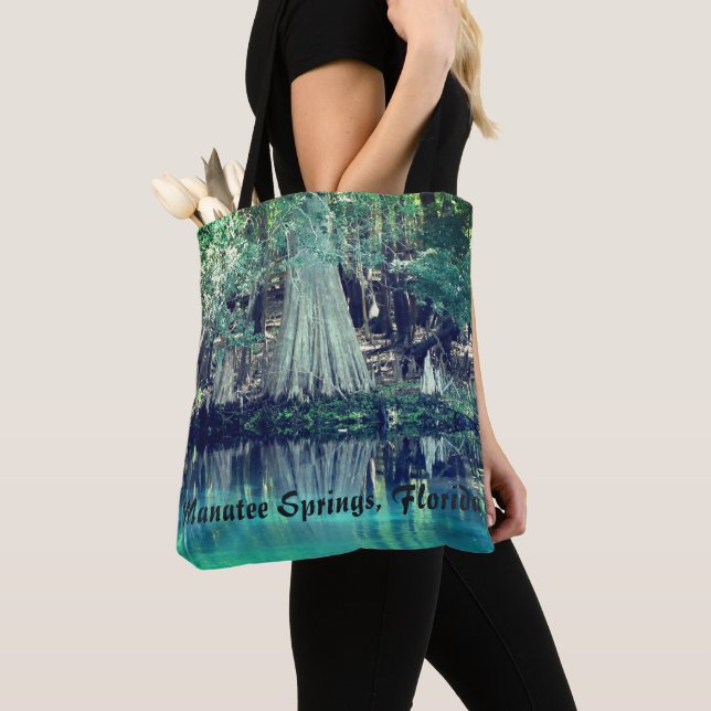 Shoulder Tote Manatee Springs (Close Up)