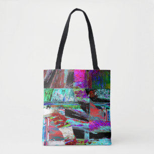 Shoulder Tote – Neon Pulse Bag