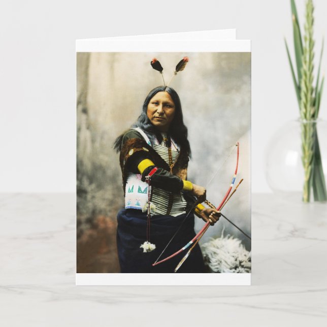 'Shout At' Indian Holiday Card (Front)