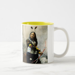 'Shout At' Indian Two-Tone Coffee Mug