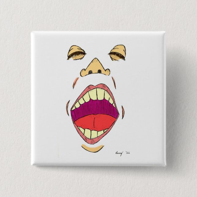 "Shout" Button (Front)