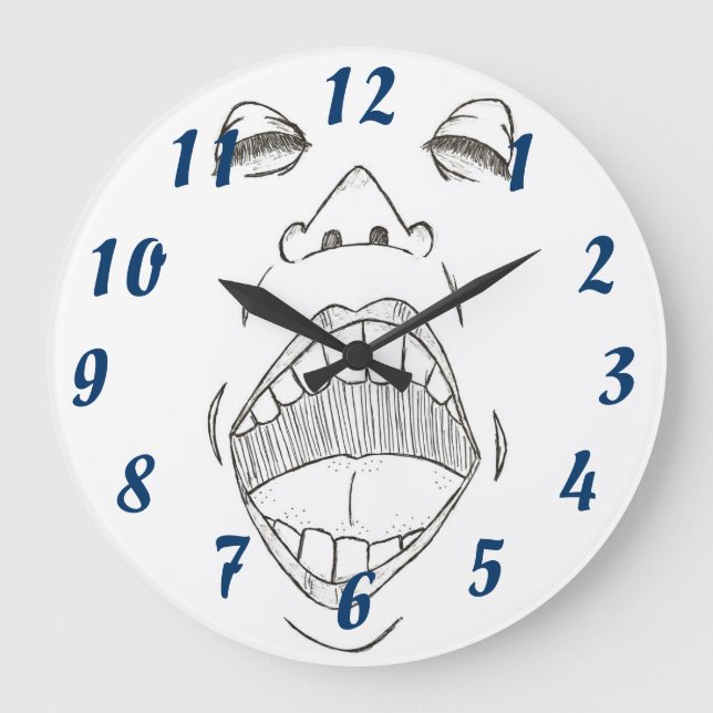 "Shout" Clock (Front)