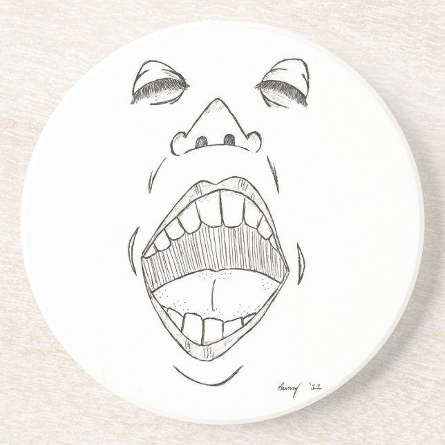 "Shout" Coaster (Front)