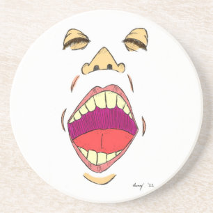 "Shout" Coaster