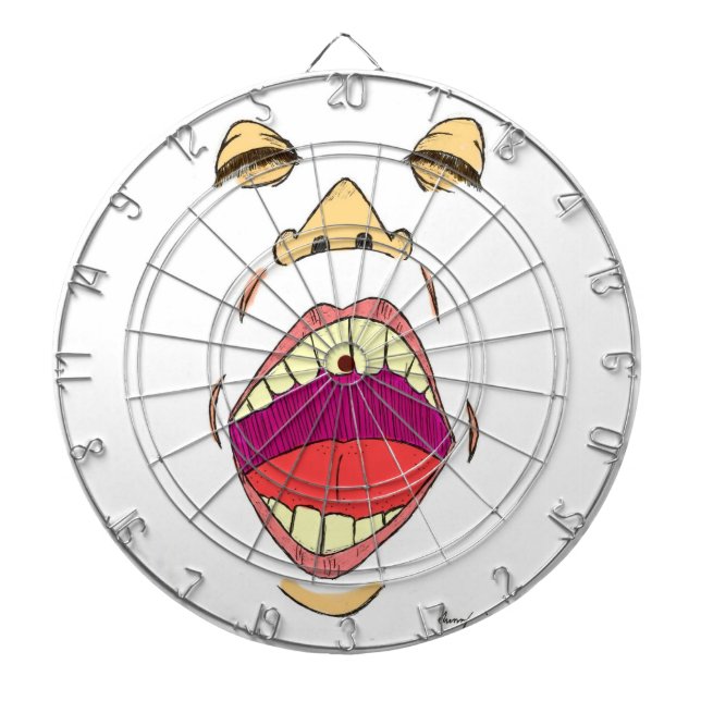 "Shout" Dartboard (Front)