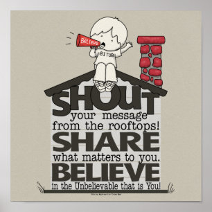 Shout from the Rooftops Poster