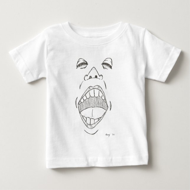 "Shout" Infant Organic Creeper (Front)