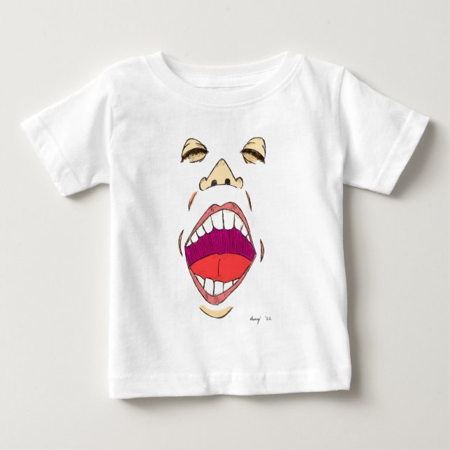 "Shout" Infant Organic Creeper (Front)