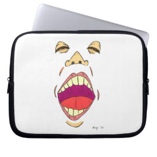 "Shout" Laptop Sleeve