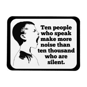"Shout" Magnet
