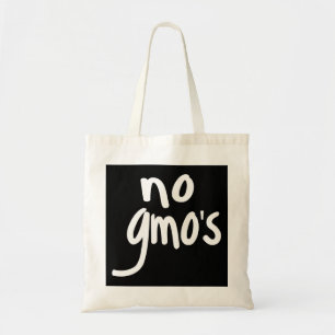 Shout No GMO's Protect our Food Black Tote Bag