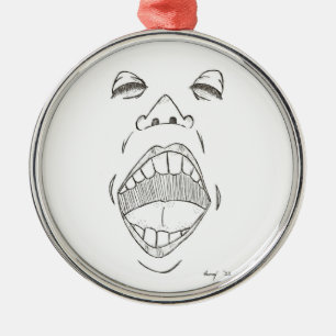 "Shout" Ornament