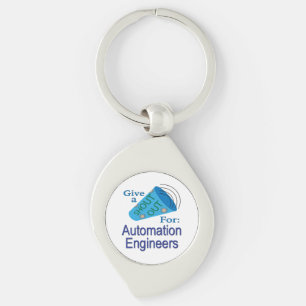 Shout Out for Automation Engineers Key Ring