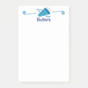 Shout Out for Butlers Post-it Notes