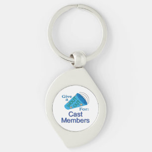 Shout Out for Cast Members Key Ring