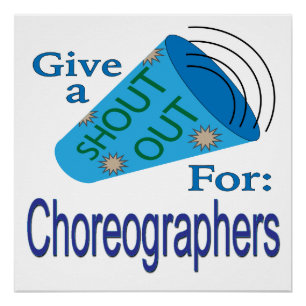 Shout Out for Choreographers Poster