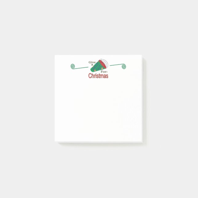Shout Out for Christmas Post-it Notes (Front)