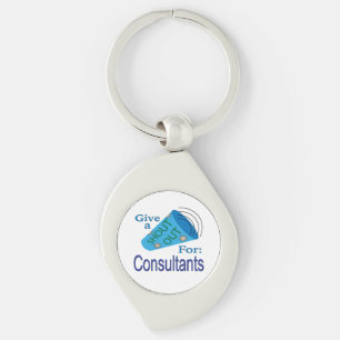 Shout Out for Consultants Key Ring