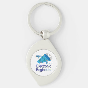 Shout Out for Electronic Engineers Key Ring