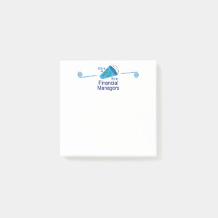 Shout Out for Financial Managers Post-it Notes