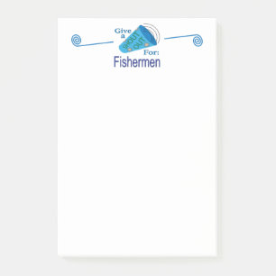 Shout Out for Fishermen Post-it Notes