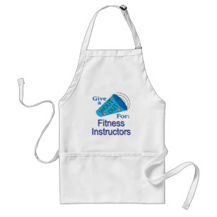 Shout Out for Fitness Instructors Standard Apron