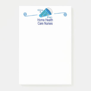 Shout Out for Home Health Care Nurses Post-it Notes